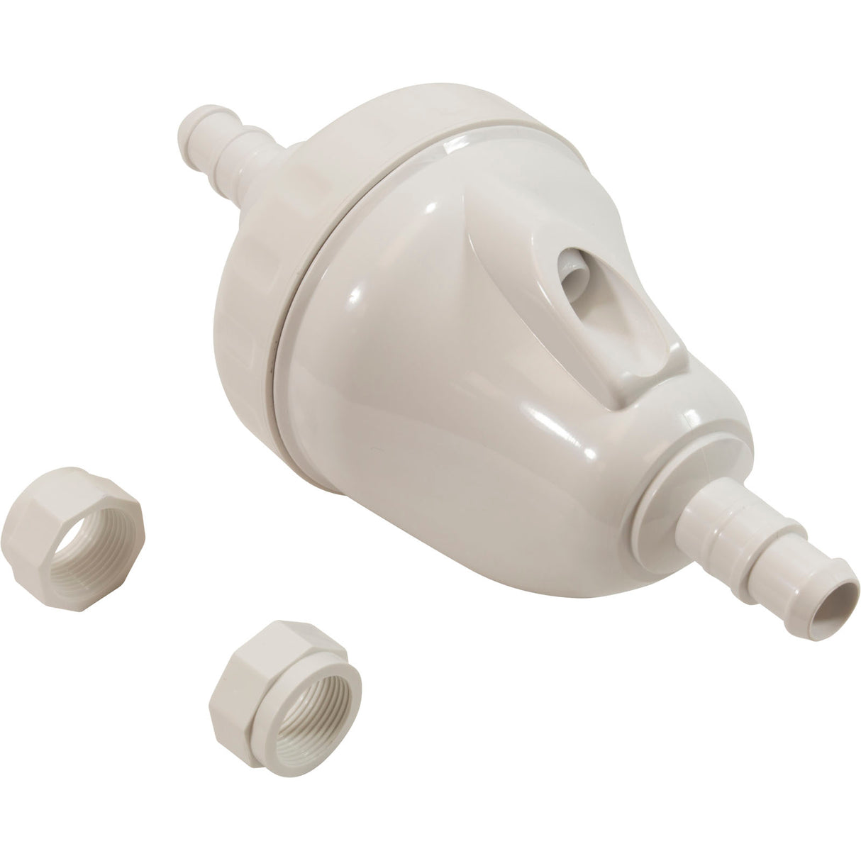 Backup Valve, Generic G52, White : 25563-052-000 - Custom Molded Products - 849640022702 - PartsForSpas.com
