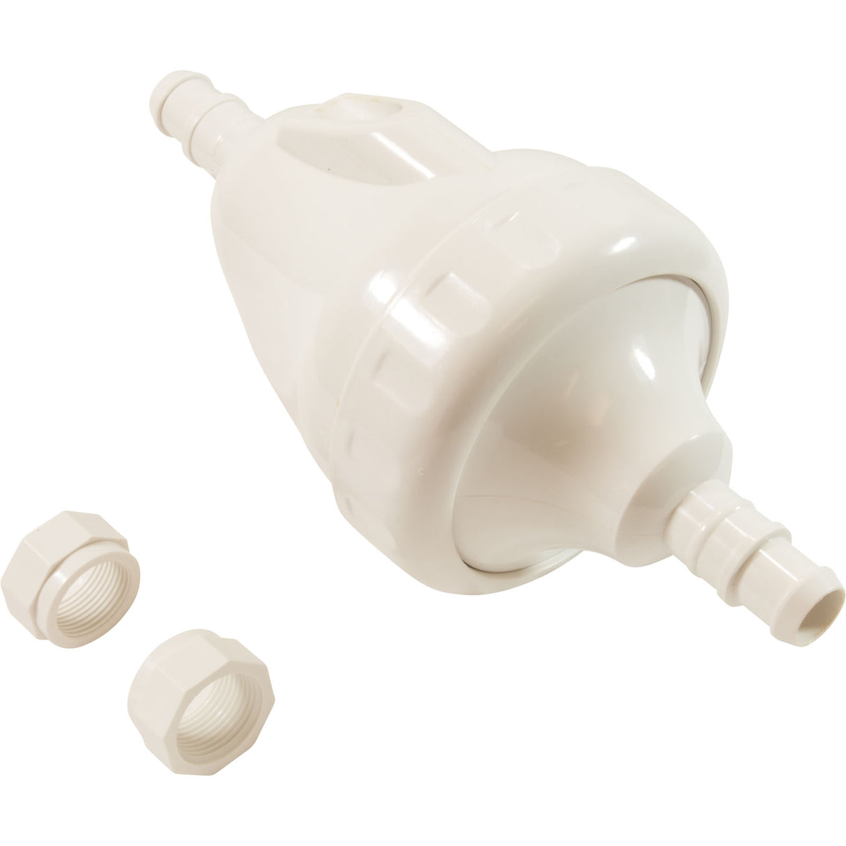 Backup Valve Body, Generic G54, Wht : 25563-052-054 - Custom Molded Products - 849640025987 - PartsForSpas.com