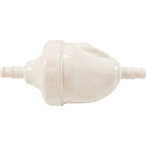 Backup Valve Body, Generic G54, Wht : 25563-052-054 - Custom Molded Products - 849640025987 - PartsForSpas.com
