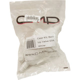 Backup Valve Body, Generic G54, Wht : 25563-052-054 - Custom Molded Products - 849640025987 - PartsForSpas.com