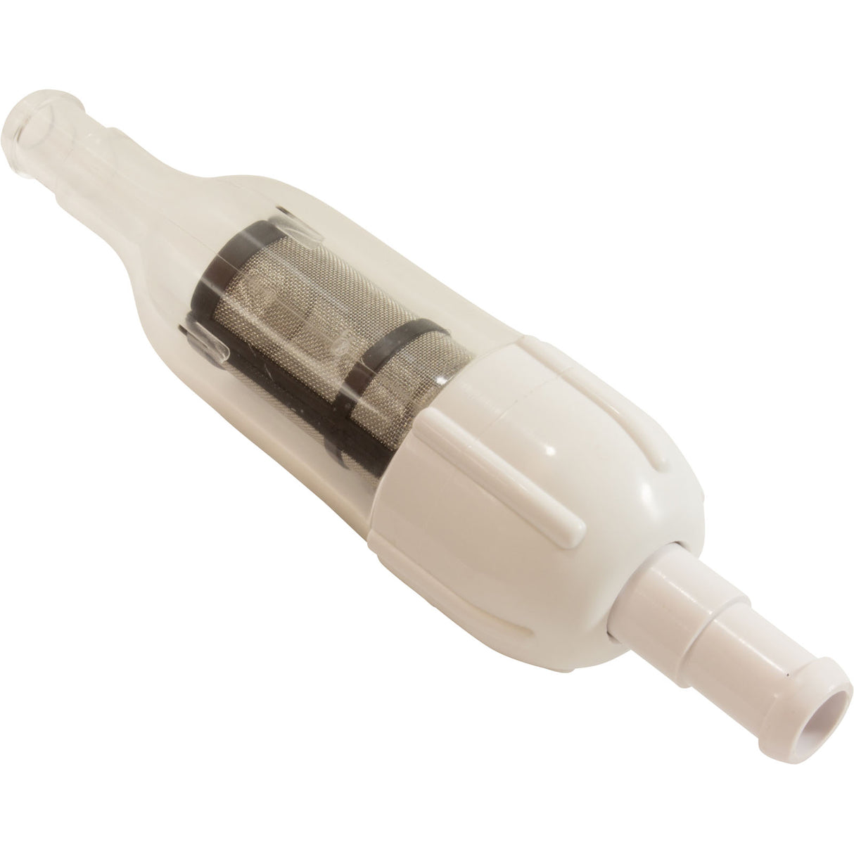 In-Line Filter Assy, White, Gen 48-080 : 25563-080-000 - Custom Molded Products - 849640026281 - PartsForSpas.com
