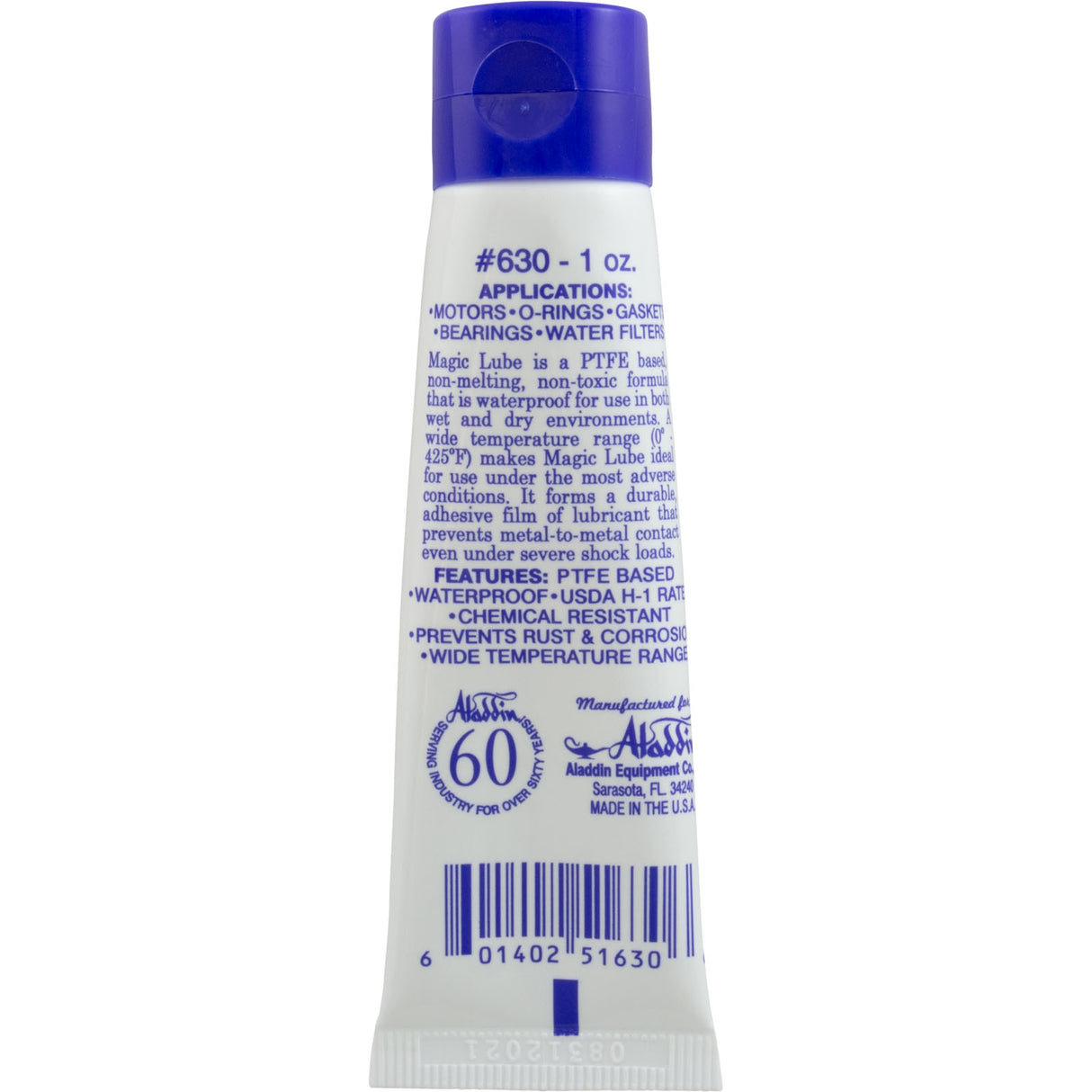 Magic Lube, 1oz, PTFE, Blue Label : 630-Single