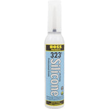 Silicone, Boss 323 Hi-Temp Gasket Maker, 8 oz. Can, Blue : 32308