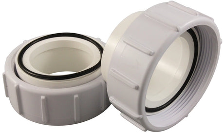 Half Union Pkg, Qty 2, Pentair Pumps/Filters, 2"S x 2"FBT : 42001-0402Z - Pentair - 788379782115 - PartsForSpas.com