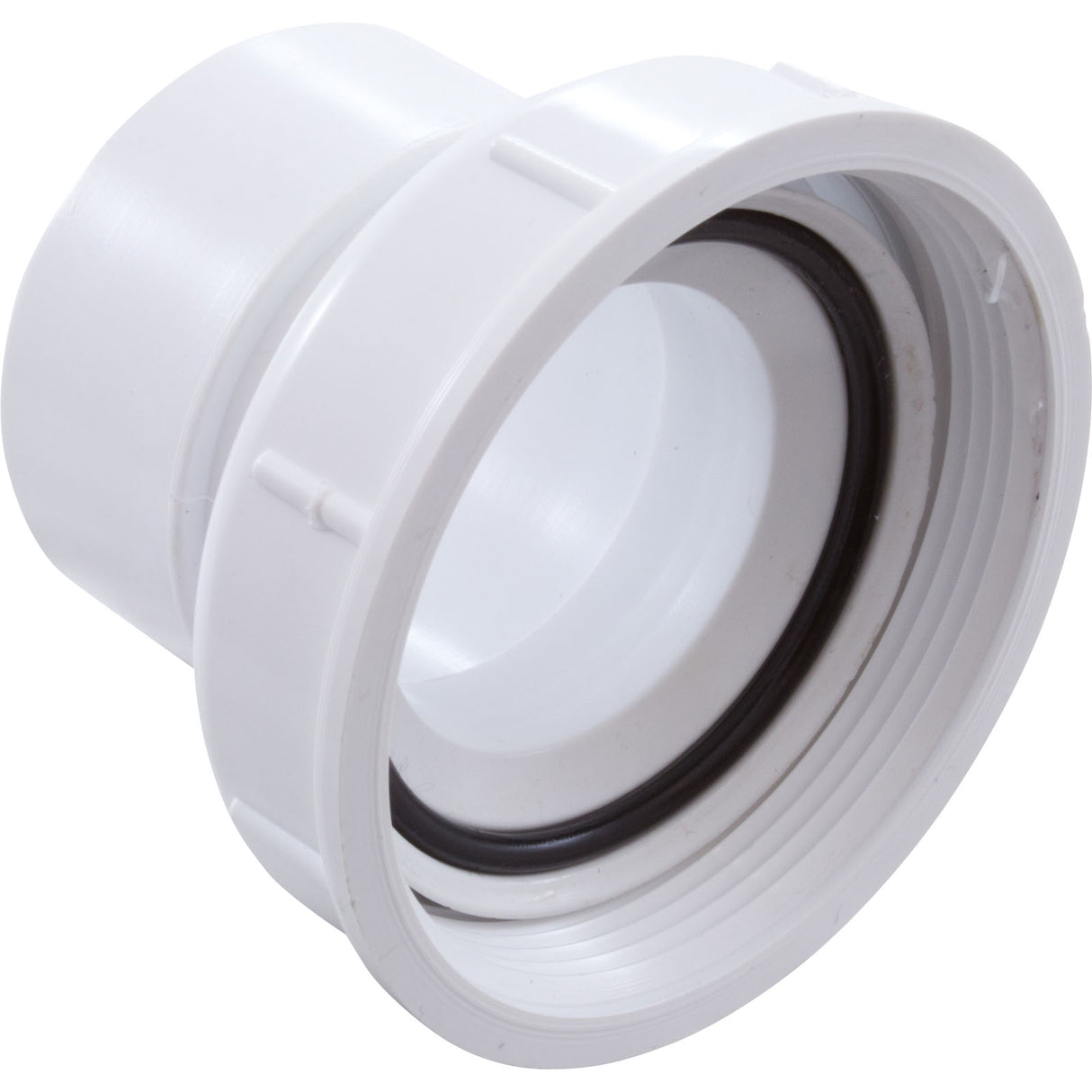 Pump Union, WW Jacuzzi J, 1-1/2"s x 2"spg, w/O-Ring/Lockring : 400-2160