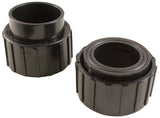 Pump Union, Qty 2, Carvin, 1-1/2"fbt x 1-1/2"s, Black : 31175608R2-BLK - Carvin - 31175608R2-BLK - PartsForSpas.com