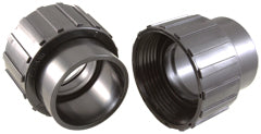 Pump Union, Qty 2, Carvin, 1-1/2"fbt x 1-1/2"s, Black : 31175608R2-BLK