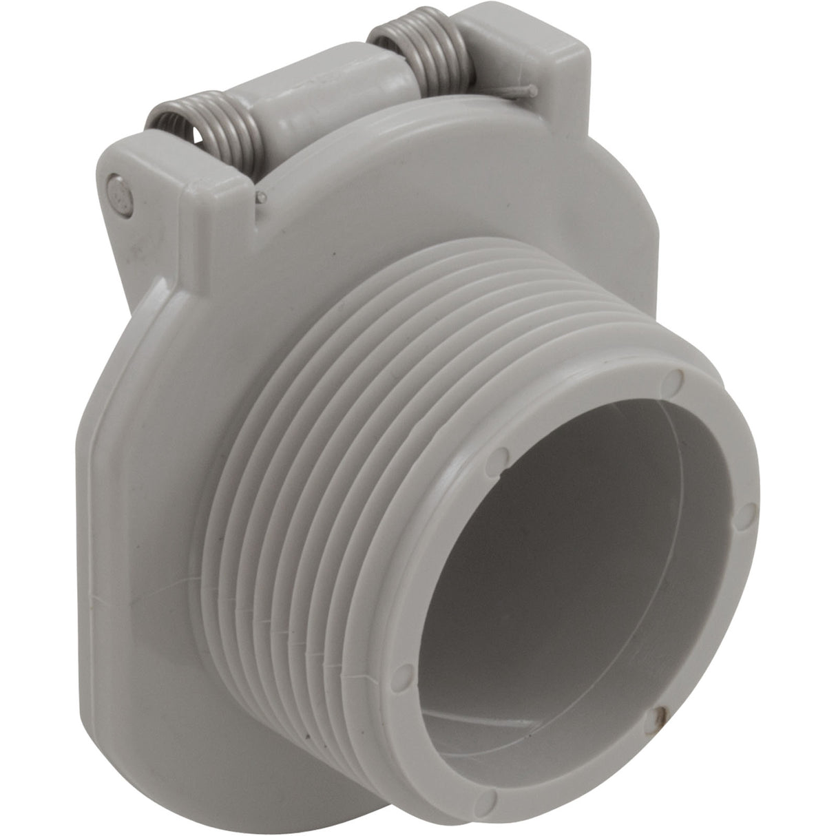 Wall Fitting, Hayward, Vac Lock Safety, Gray : W400BLGP