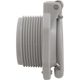 Wall Fitting, Hayward, Vac Lock Safety, Gray : W400BLGP