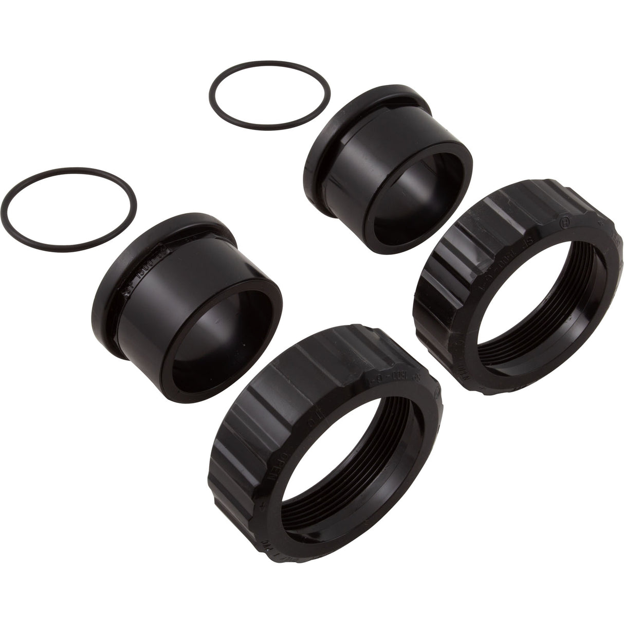 Union, 1-1/2" Slip x 2" Spigot, Flush, Quantity 2 : SP1500UNPAK2C - Hayward - 0610377050371 - PartsForSpas.com