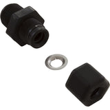 Tube Connecter, Aquasol Controllers, 1/2" MNPT x 3/8" Tube : F215