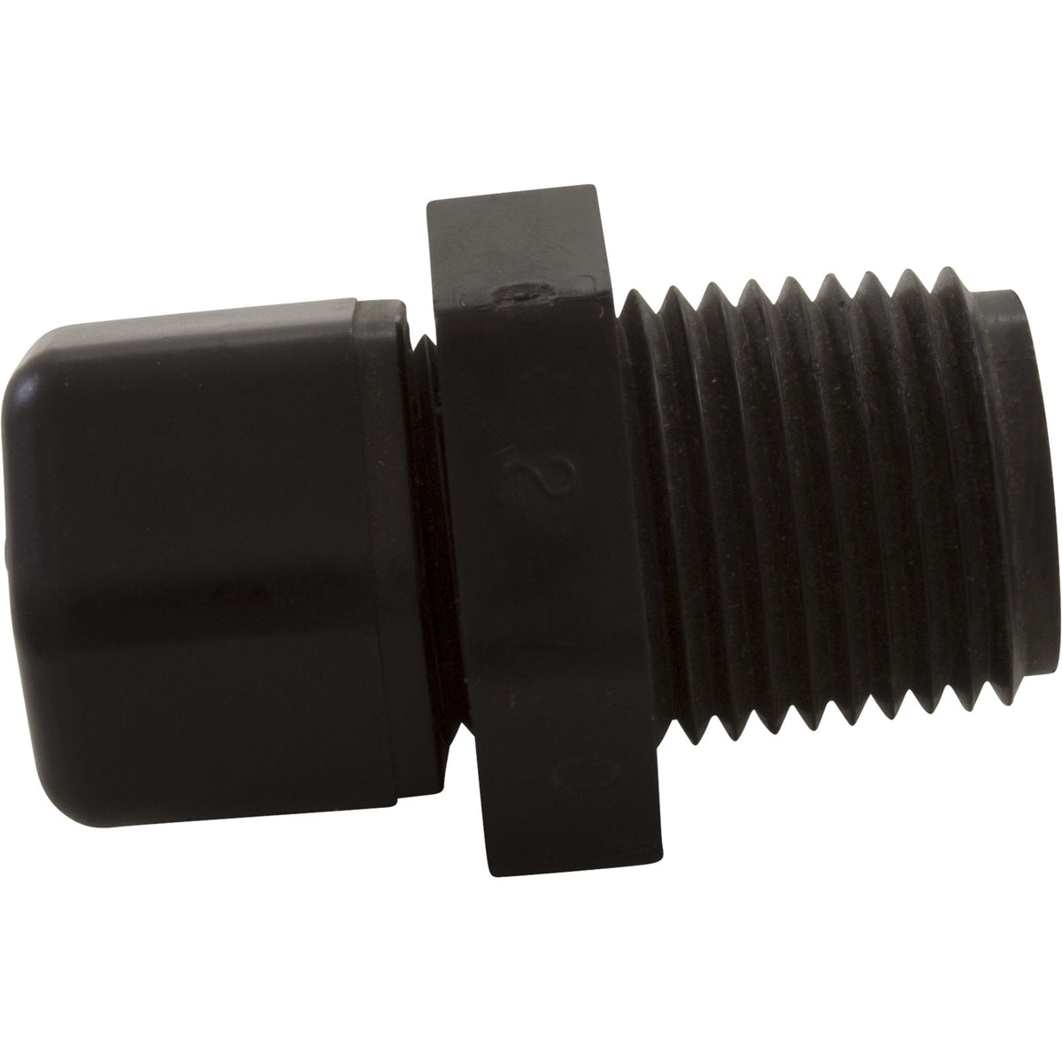 Tube Connecter, Aquasol Controllers, 1/2" MNPT x 3/8" Tube : F215 - Aquasol Controllers, Inc - F215 - PartsForSpas.com