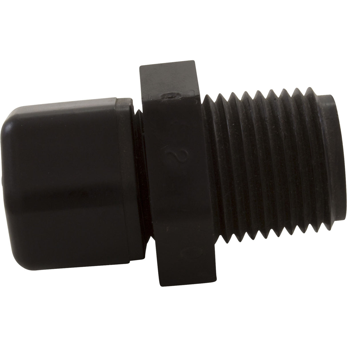 Tube Connecter, Aquasol Controllers, 1/2" MNPT x 3/8" Tube : F215