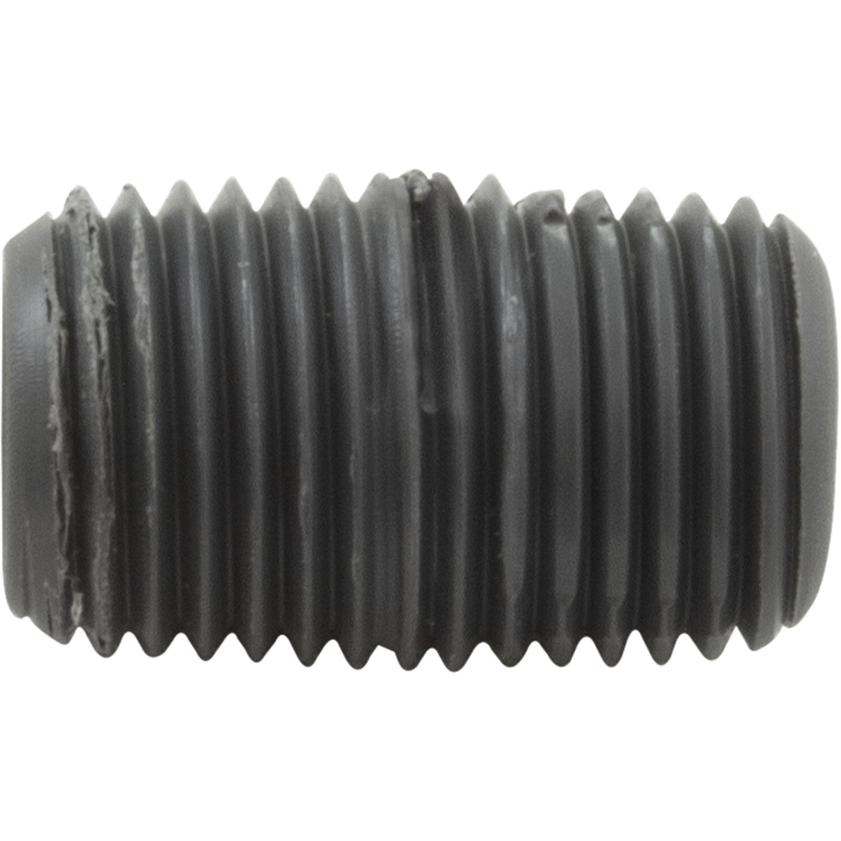 Nipple, 1/4" Male Pipe Thread x 7/8", Close, SCH80 : 27025