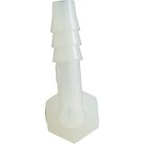 Barb Adapter, 1/4"b x 1/4"mpt, 90 Degree, Nylon : 63194
