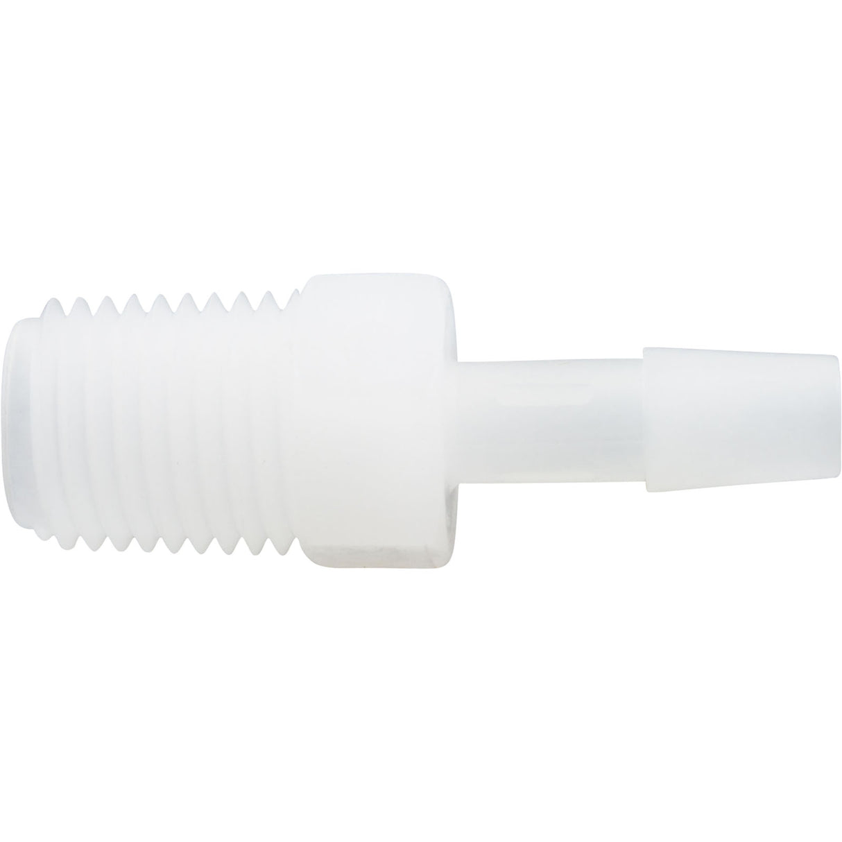 Barb Adapter, 1/4"b x 1/4"mpt, Kynar : 64833