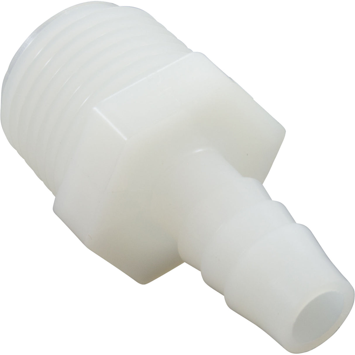 Barb Adapter, 3/8" Barb x 1/2" Male Pipe Thread, Nylon : 61137