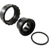Half Union, 2", with O-Ring, 1-1/2" Slip, Trimline : 122257BLK