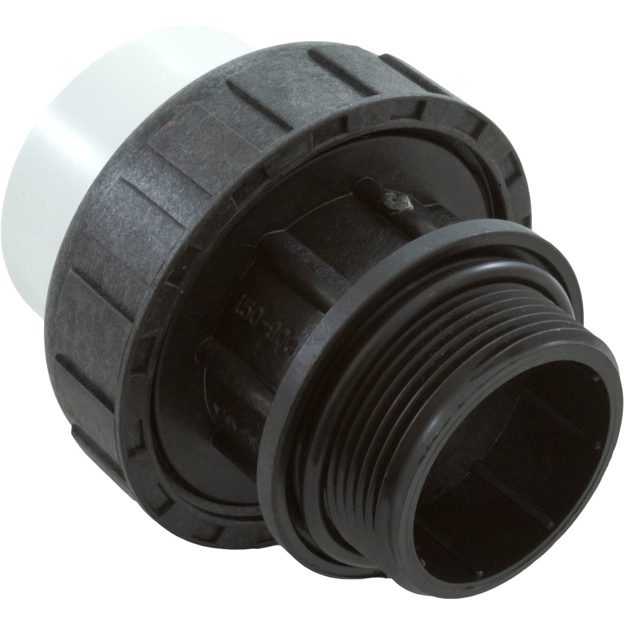 Adpt Union, Praher, Series 906, 1-1/2"mpt x 1-1/2"s, w/O-Ring : 150-906 - Praher - 885531000244 - PartsForSpas.com