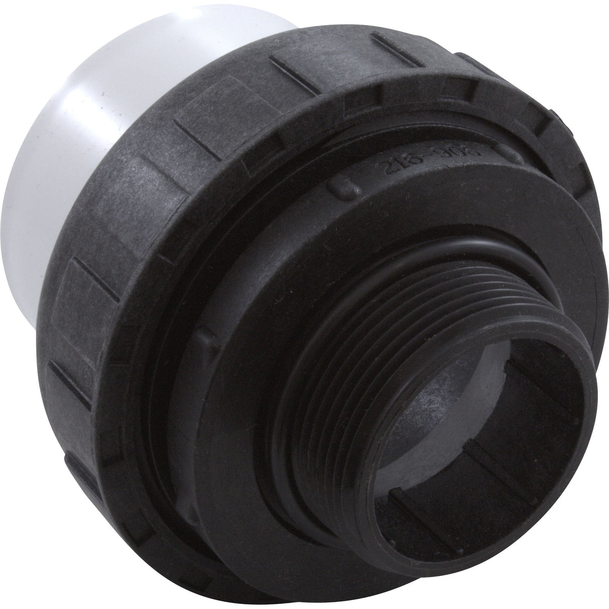 Adpt Union, Praher, Ser 906, 1-1/2"mpt short x 2"s, w/O-Ring : 216-906 - Praher - 88553100027 - PartsForSpas.com