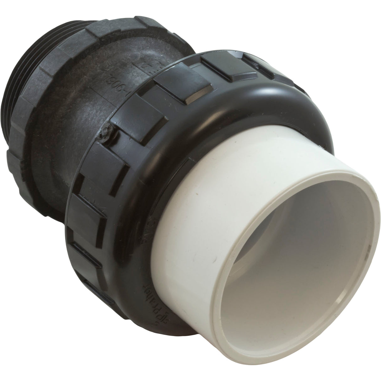 Adapter Union, Praher, Series 906, 2"mpt x 2", Long, w/ O-Ring : 200-9061 - Praher - 88553100029 - PartsForSpas.com