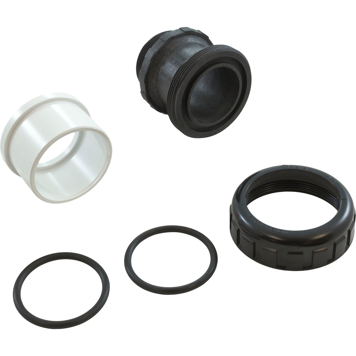 Adapter Union, Praher, Series 906, 2"mpt x 2", Long, w/ O-Ring : 200-9061 - Praher - 88553100029 - PartsForSpas.com