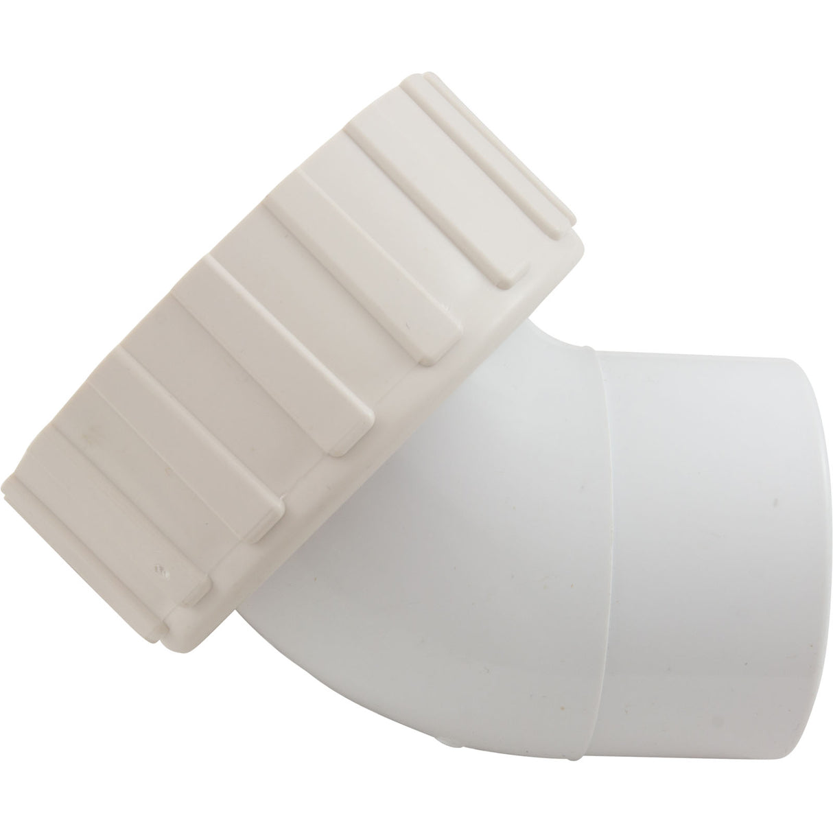 Pump Union, 2" Female Buttress Thread x 2" Spigot, 45 degree : 400-4300 - Waterway Plastics - 806105081469 - PartsForSpas.com