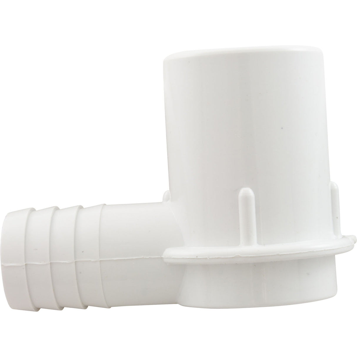 Adapter, 1" Spigot x 3/4" Barb, 90 : 411-3490