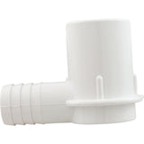 Adapter, 1" Spigot x 3/4" Barb, 90 : 411-3490