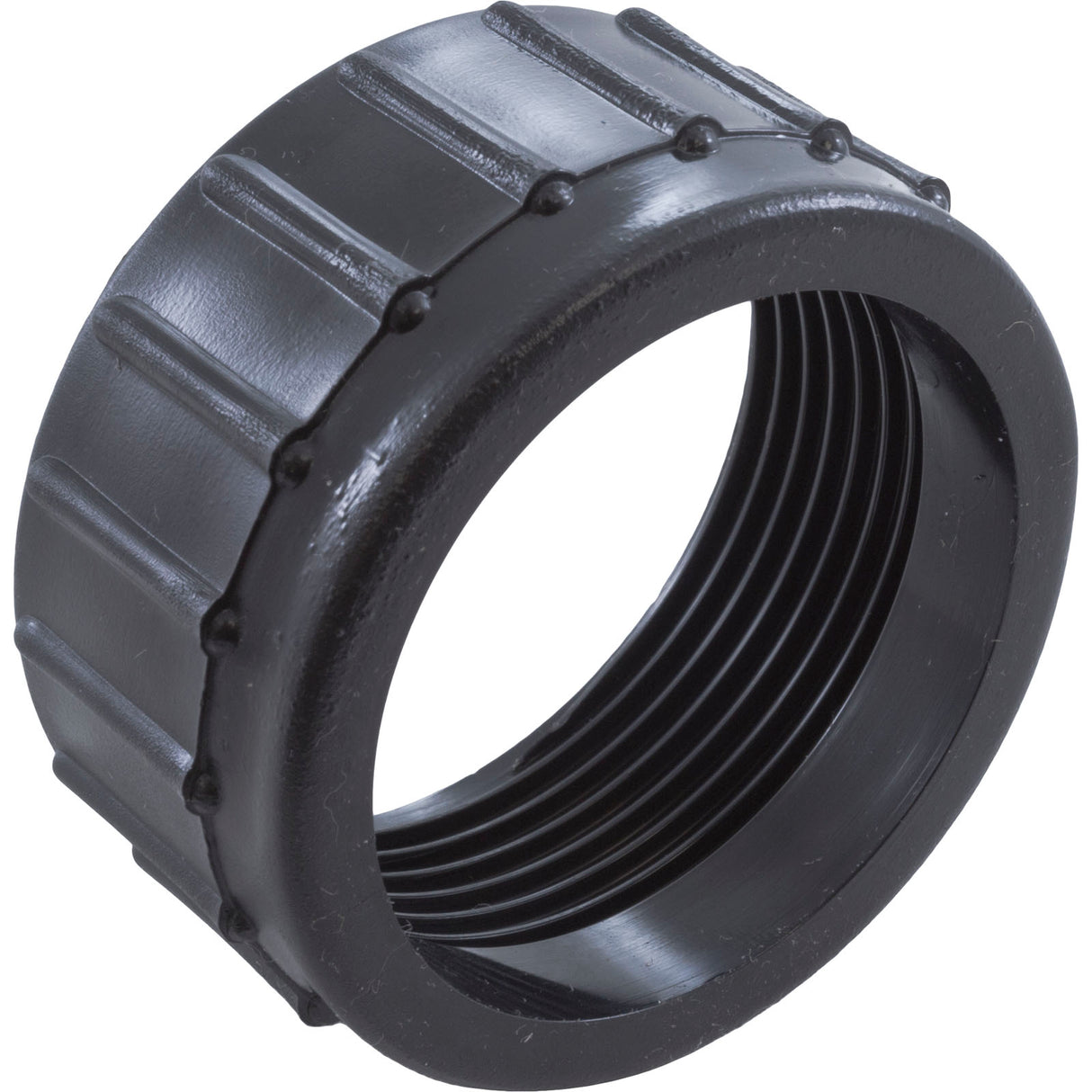 Union Nut, Waterway, 1-1/2", Black : 415-4001