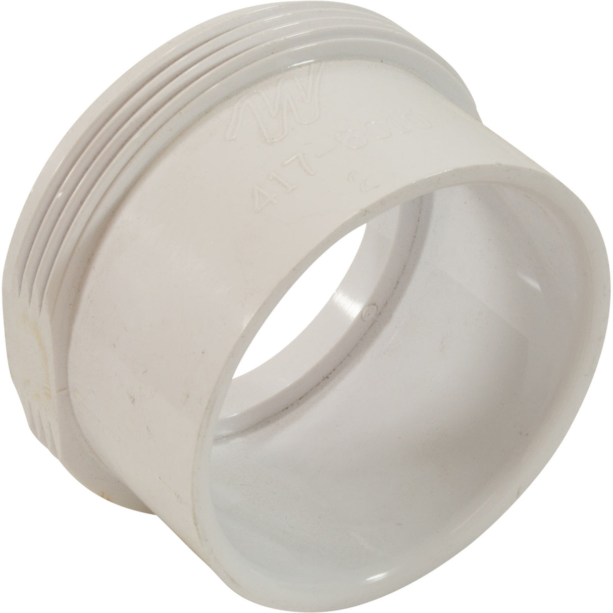 Tailpiece, Waterway, 2-1/2 Slip x 2-1/2 Buttress Thread : 417-6010 - Waterway Plastics - 806105085887 - PartsForSpas.com