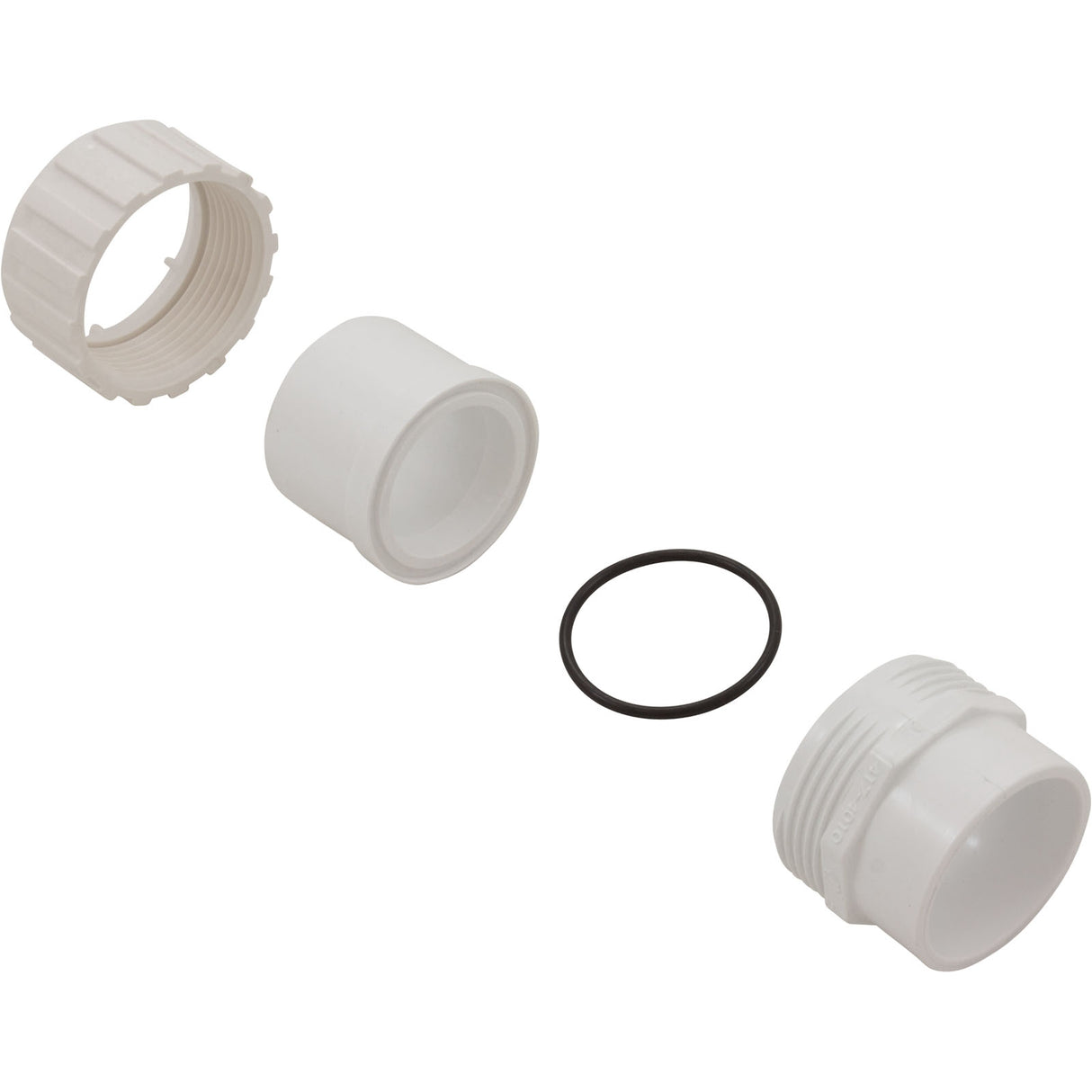 Union, 1-1/2" Slip x 1-1/2" Slip : 400-4000 - Waterway Plastics - 806105081179 - PartsForSpas.com