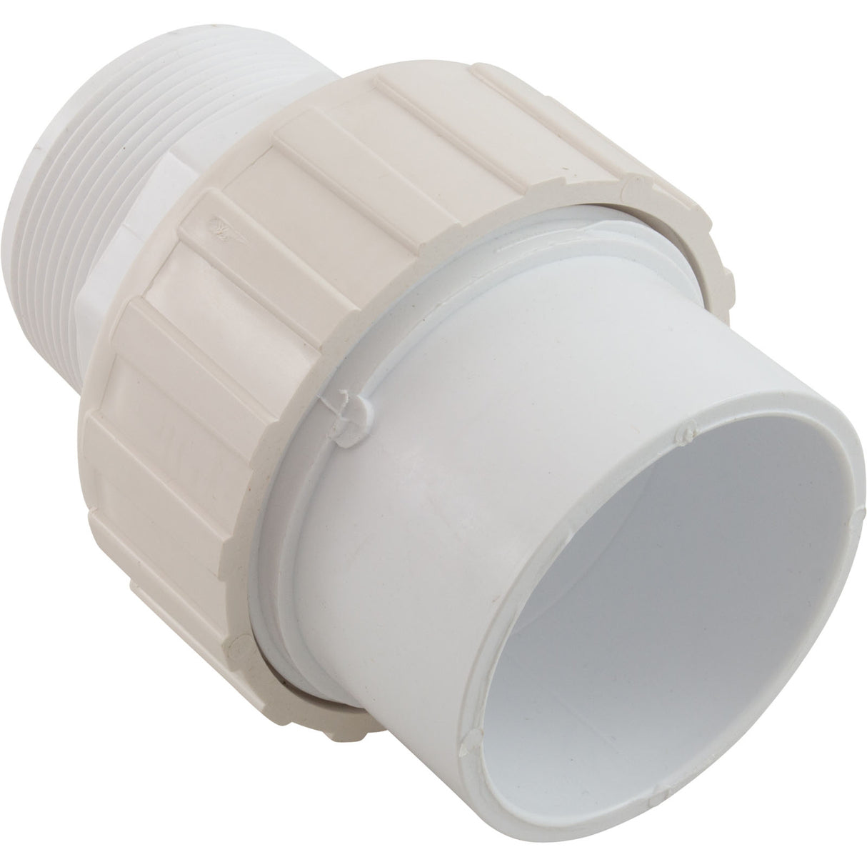 Union, Waterway, 2" Male Pipe Thread x 2" Slip : 400-5080 - Waterway Plastics - 806105081803 - PartsForSpas.com