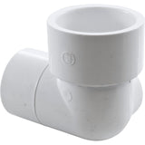 90 Elbow, 1-1/2"s x 1-1/2"spg x 3/8"fpt side, sch40 : 411-4070
