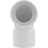 90 Elbow, Sweep, Waterway, 1-1/2" Slip x 1-1/2" Slip : 411-9110