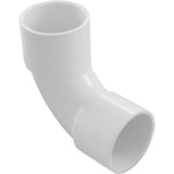90 Elbow, Sweep, Waterway, 1-1/2" Slip x 1-1/2" Slip : 411-9110