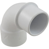 90 Elbow, Sweep, Waterway, 1-1/2" Slip x 1-1/2" Spigot : 411-9100