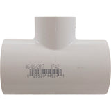 Tee, 1-1/2" Slip x 1-1/2" Slip x 1" Slip : 401-211