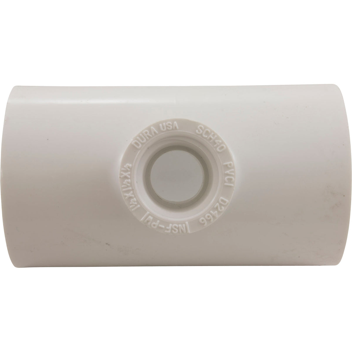 Tee, Reducer, 1-1/2"s x 1-1/2"s x 1/2"fpt : 402-209 - Dura Plastic Products, Inc. - 49081147850 - PartsForSpas.com
