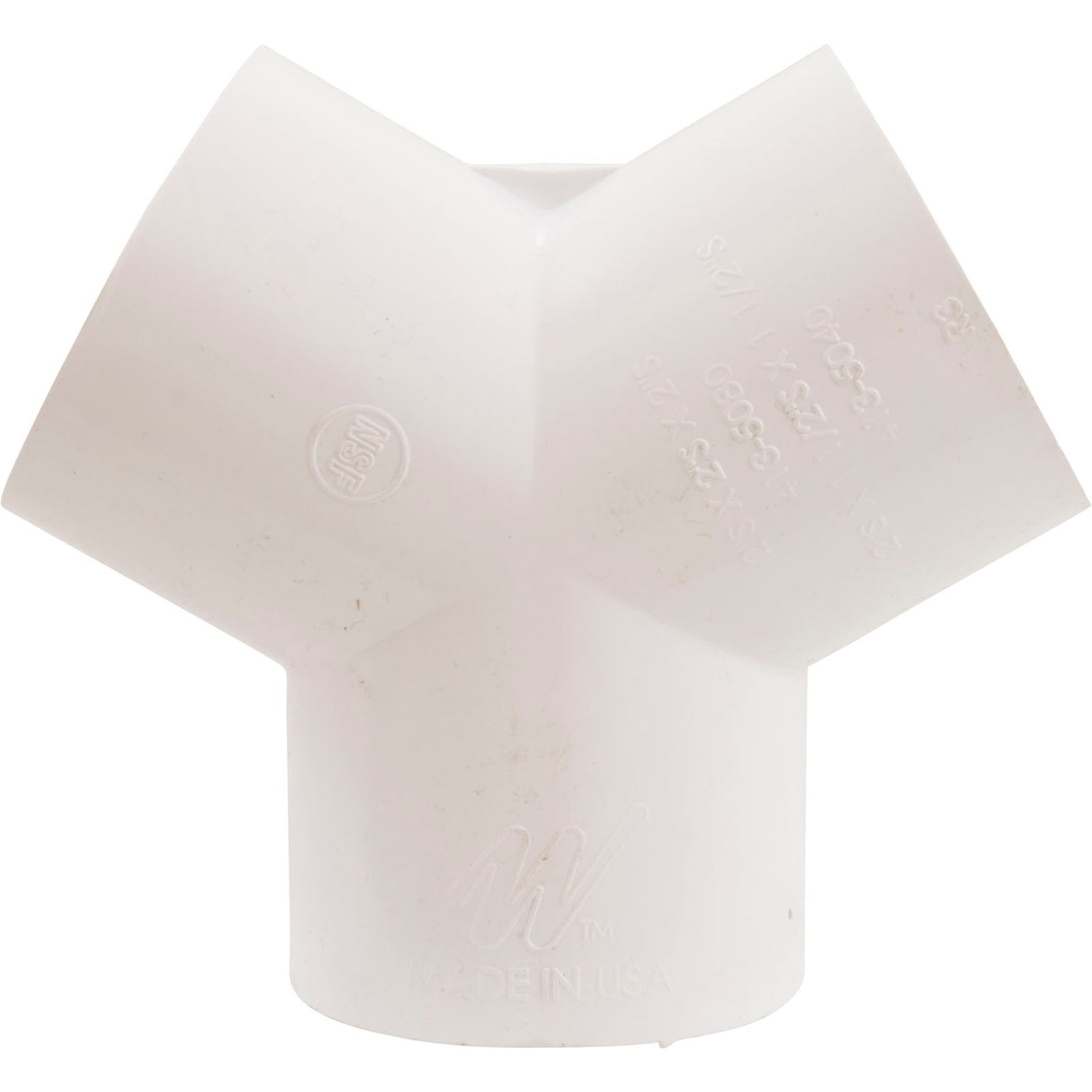120 Wye, 2" Slip x 2" Slip x 2" Slip : 413-5080