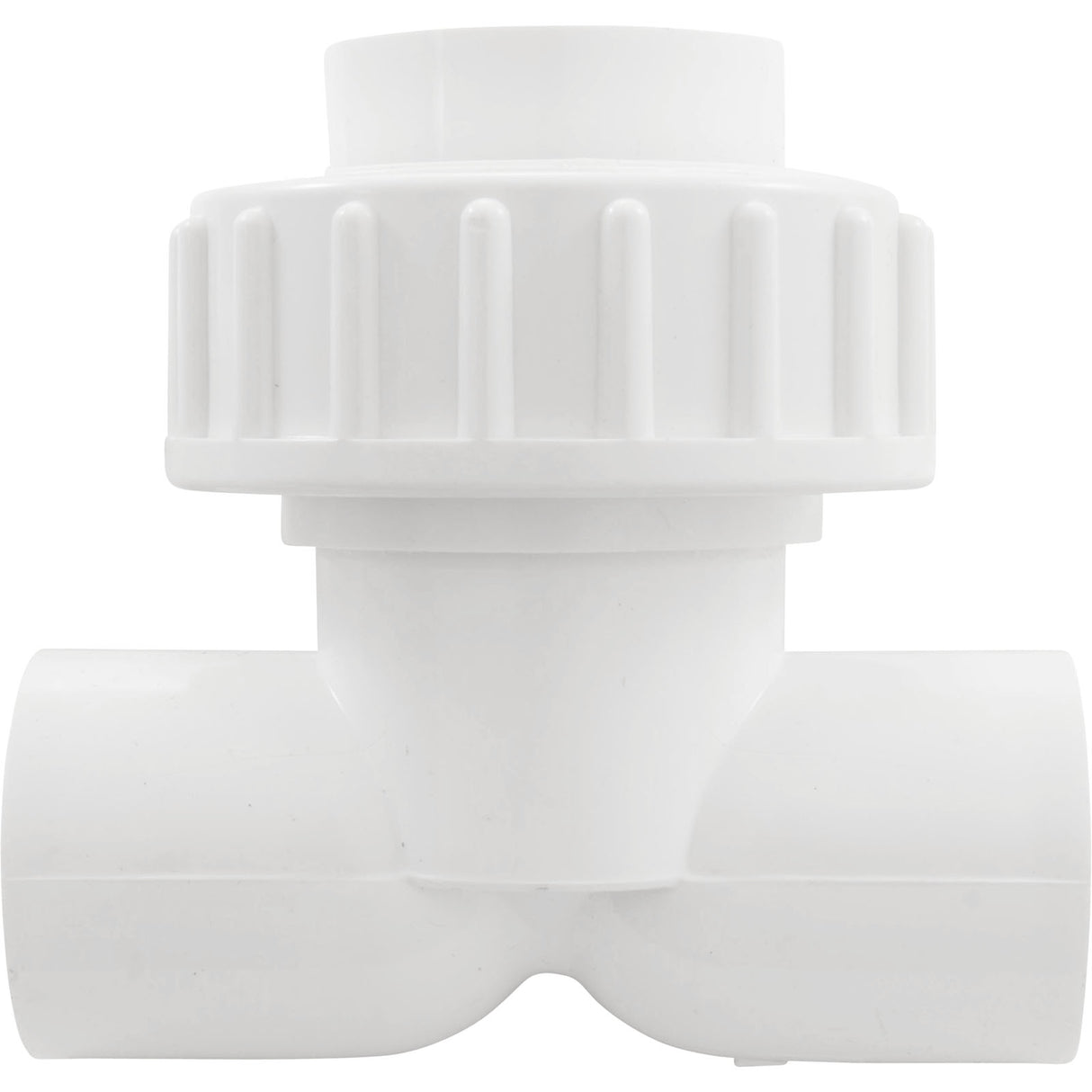 Union, Tee, Syllent, 1" Slip, with 40mm Adapter, Low Prof : 92641 - Mundial - 92641 - PartsForSpas.com