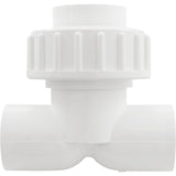 Union, Tee, Syllent, 1" Slip, with 40mm Adapter, Low Prof : 92641 - Mundial - 92641 - PartsForSpas.com