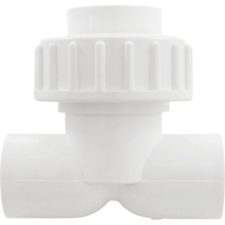 Union, Tee, Syllent, 1" Slip, with 40mm Adapter, Low Prof : 92641 - Mundial - 92641 - PartsForSpas.com