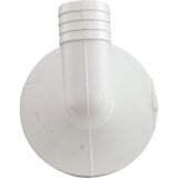 Tailpiece, Heater, 2" Male Buttress Thread x 1" 90 Deg Barb : 42-2387-K - HydroQuip - 42-2387-K - PartsForSpas.com