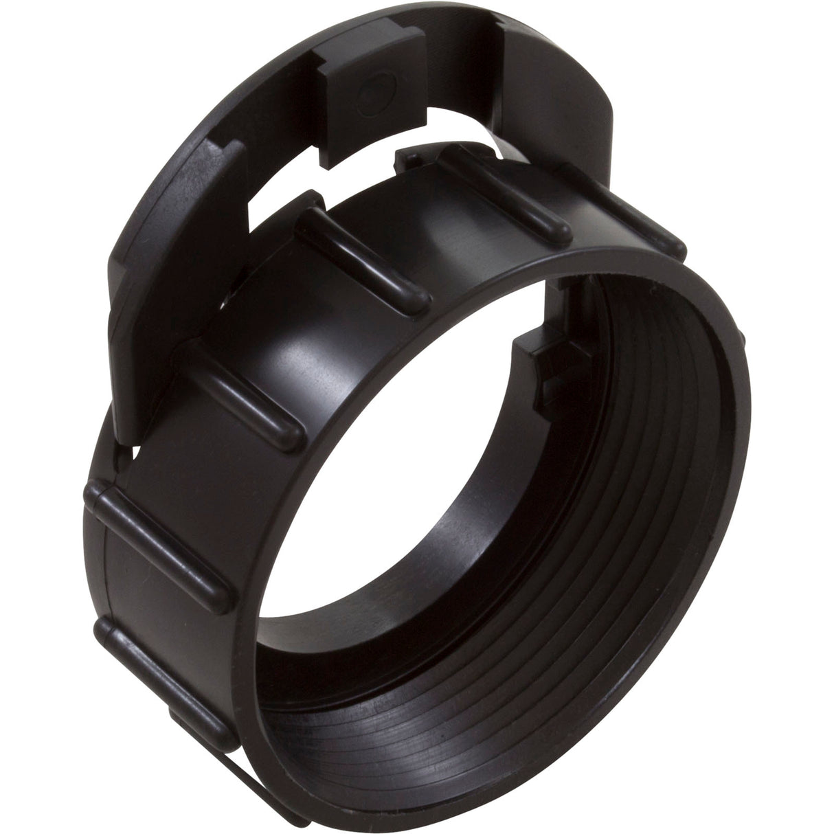 Snap Nut, Hydro-Quip, 2" Buttress Thread, Heater, Black : 42-0007B - HydroQuip - 42-0007B - PartsForSpas.com