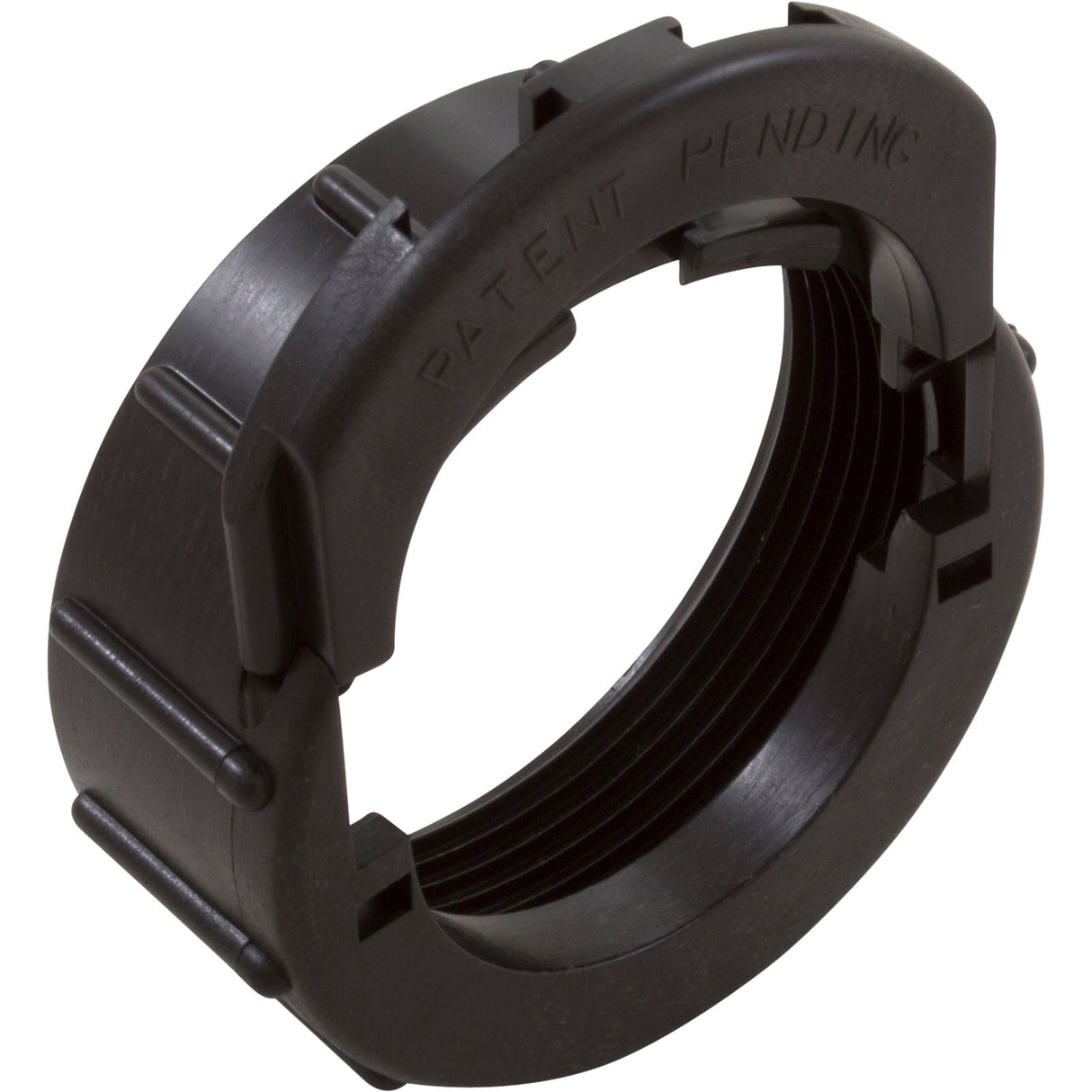 Snap Nut, Hydro-Quip, 2" Buttress Thread, Heater, Black : 42-0007B - HydroQuip - 42-0007B - PartsForSpas.com