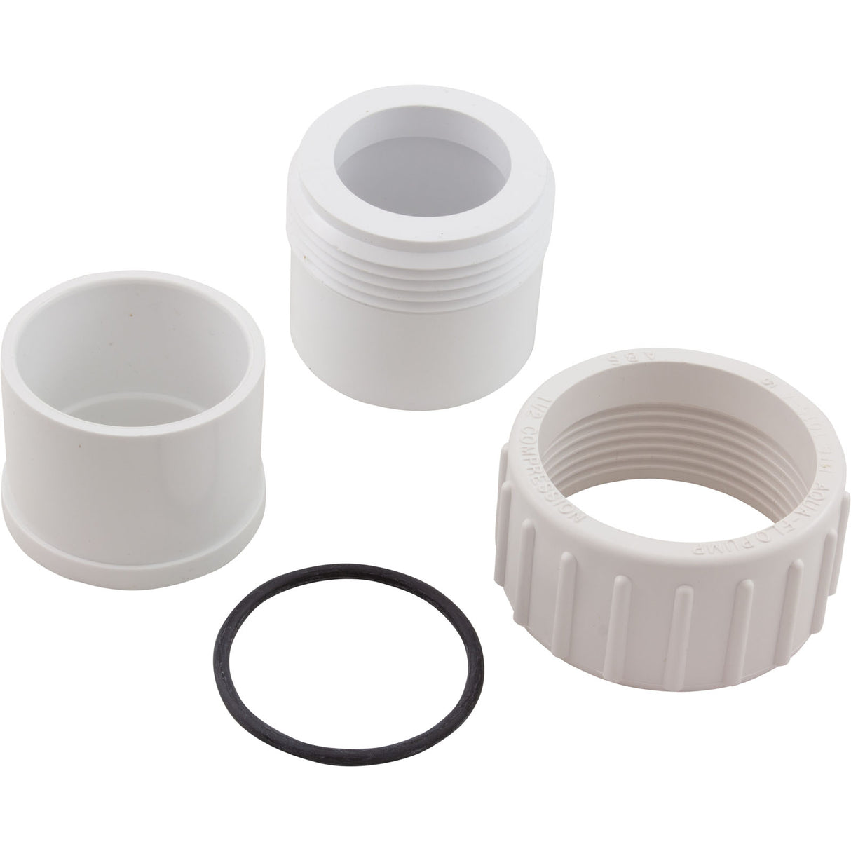 Union, 2" Spigot or 1-1/2" Slip x 1-1/2" Slip, White : 58301000 - Aquaflo/Gecko - 58301000 - PartsForSpas.com