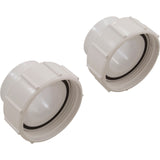 Pump Union, 2" Female Buttress Thread x 1-1/2" Slip, Qty 2 : 52273000 - Aquaflo/Gecko - 52273000 - PartsForSpas.com