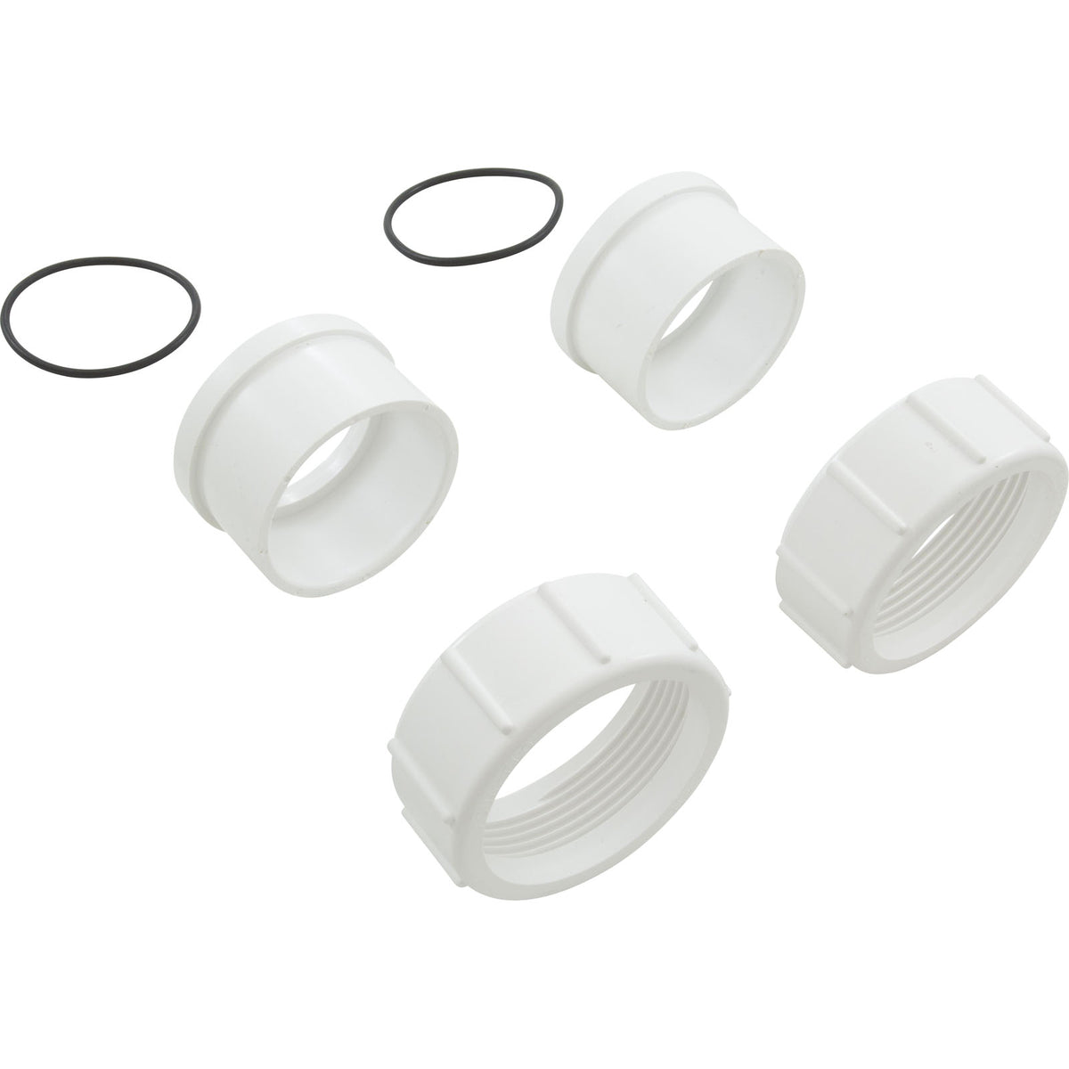 Pump Union, 2"Female Buttress Threadx2" Slip, wht Quantity 2 : 52272000
