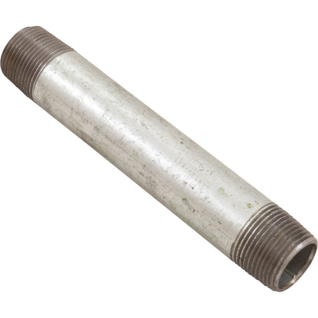 Nipple, Galvanized, 6" x 3/4" Male Pipe Thread : ZNG046 - Matco Norca, Inc - ZNG046 - PartsForSpas.com